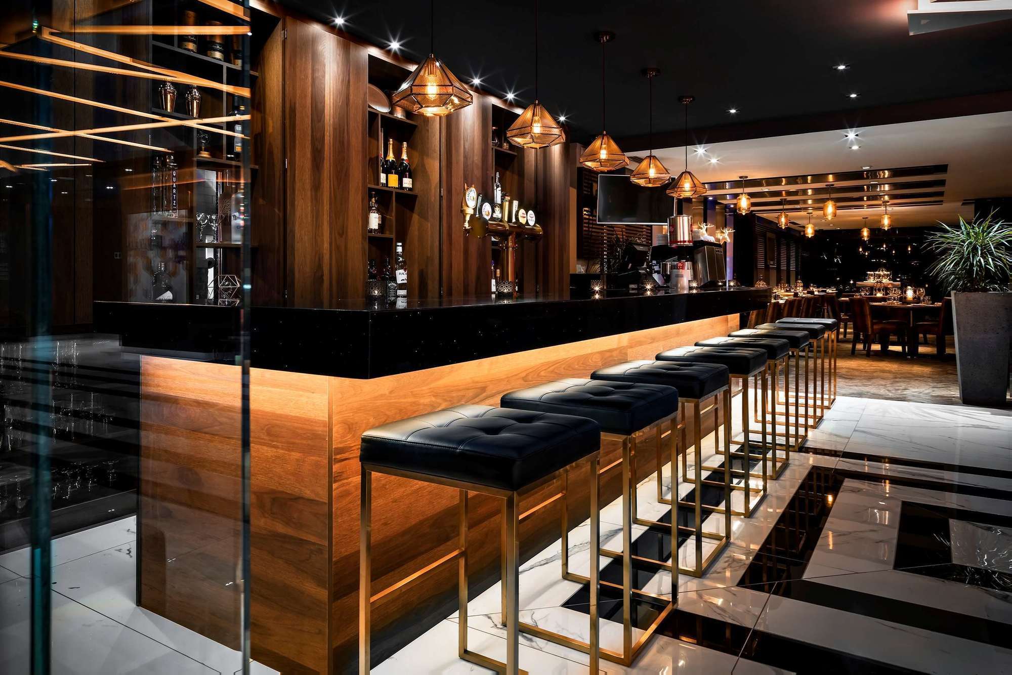 Sens Hotel Montréal Restoran fotoğraf
